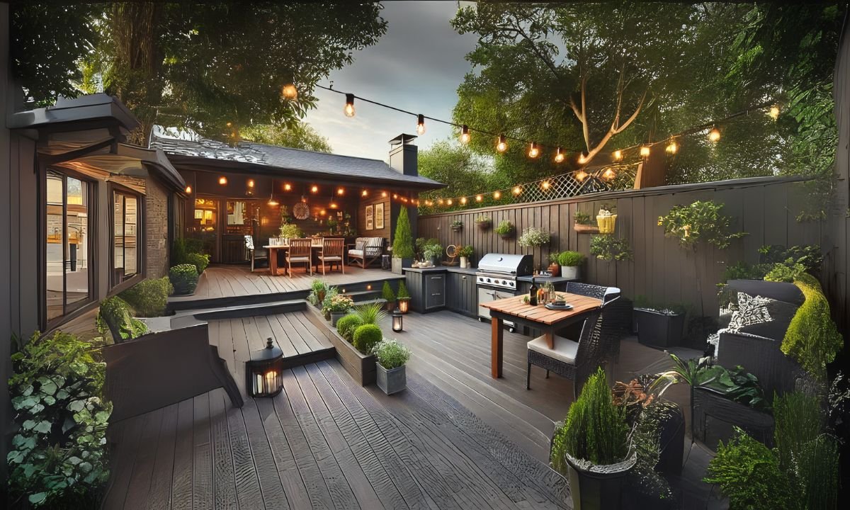 Outdoor Kitchen Deck